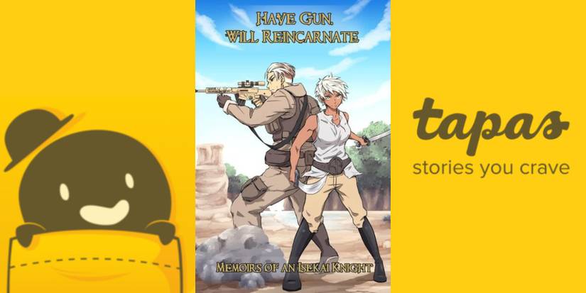 isekai web novels Tapas Have Gun, Will Reincarnate