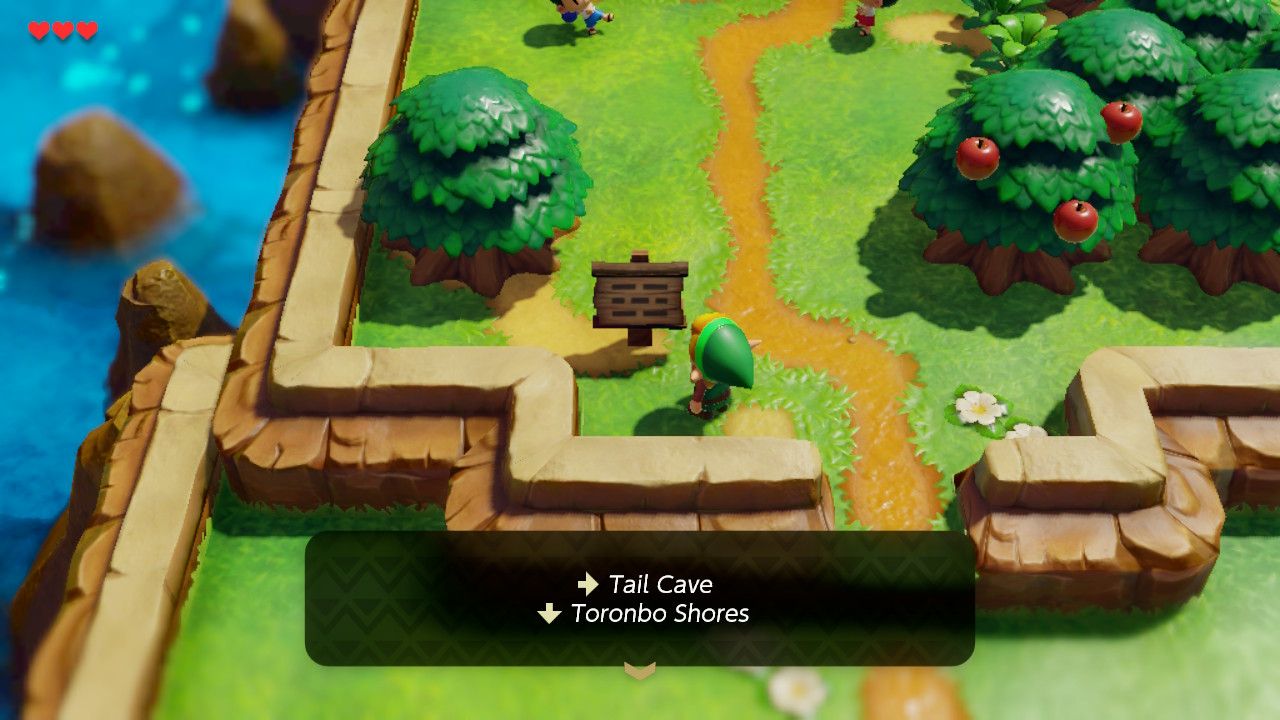 Zelda Link's Awakening Tail Cave Walkthrough