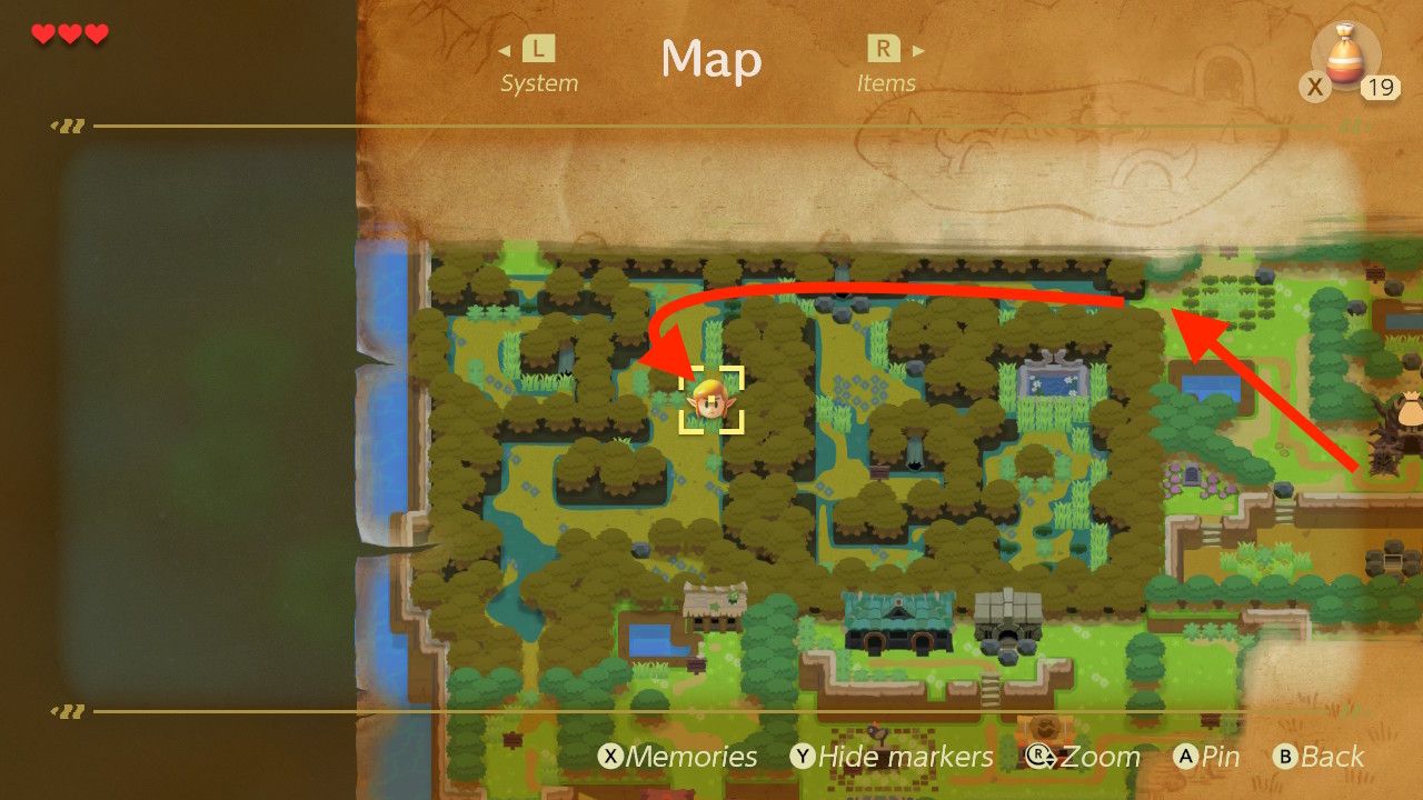 Zelda Link's Awakening Tail Cave Walkthrough