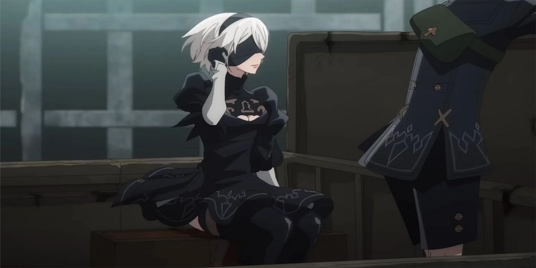 2B and 9S in a truck