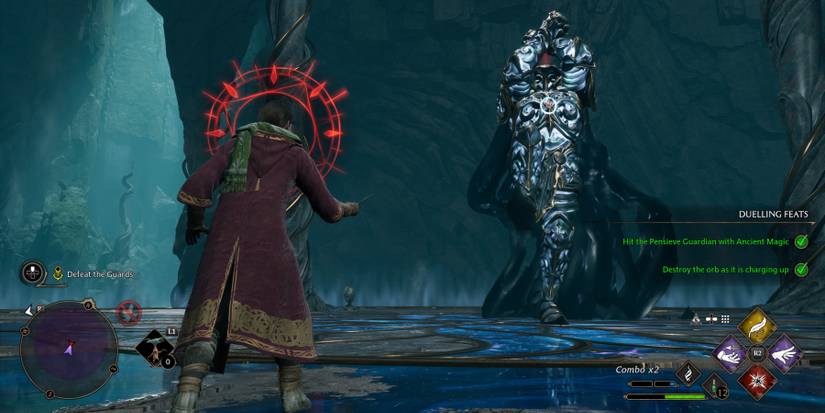 The Pensieve Guardian in Hogwarts Legacy