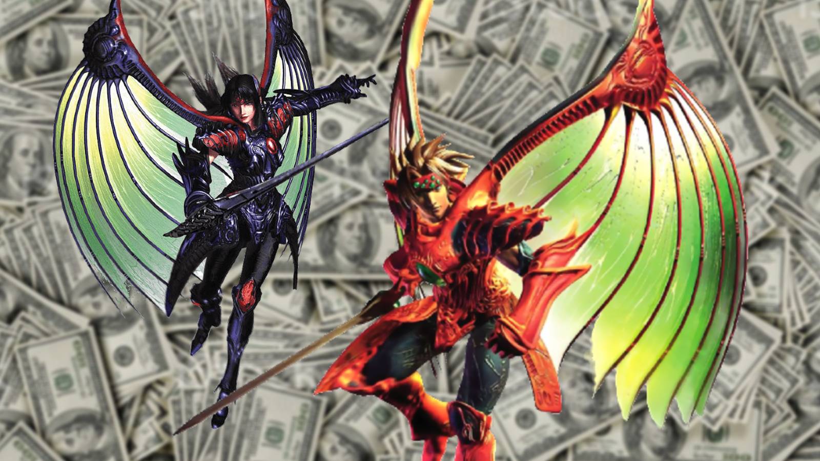 Dart and Rose Dragoon Overlay Money Dragoon Remake