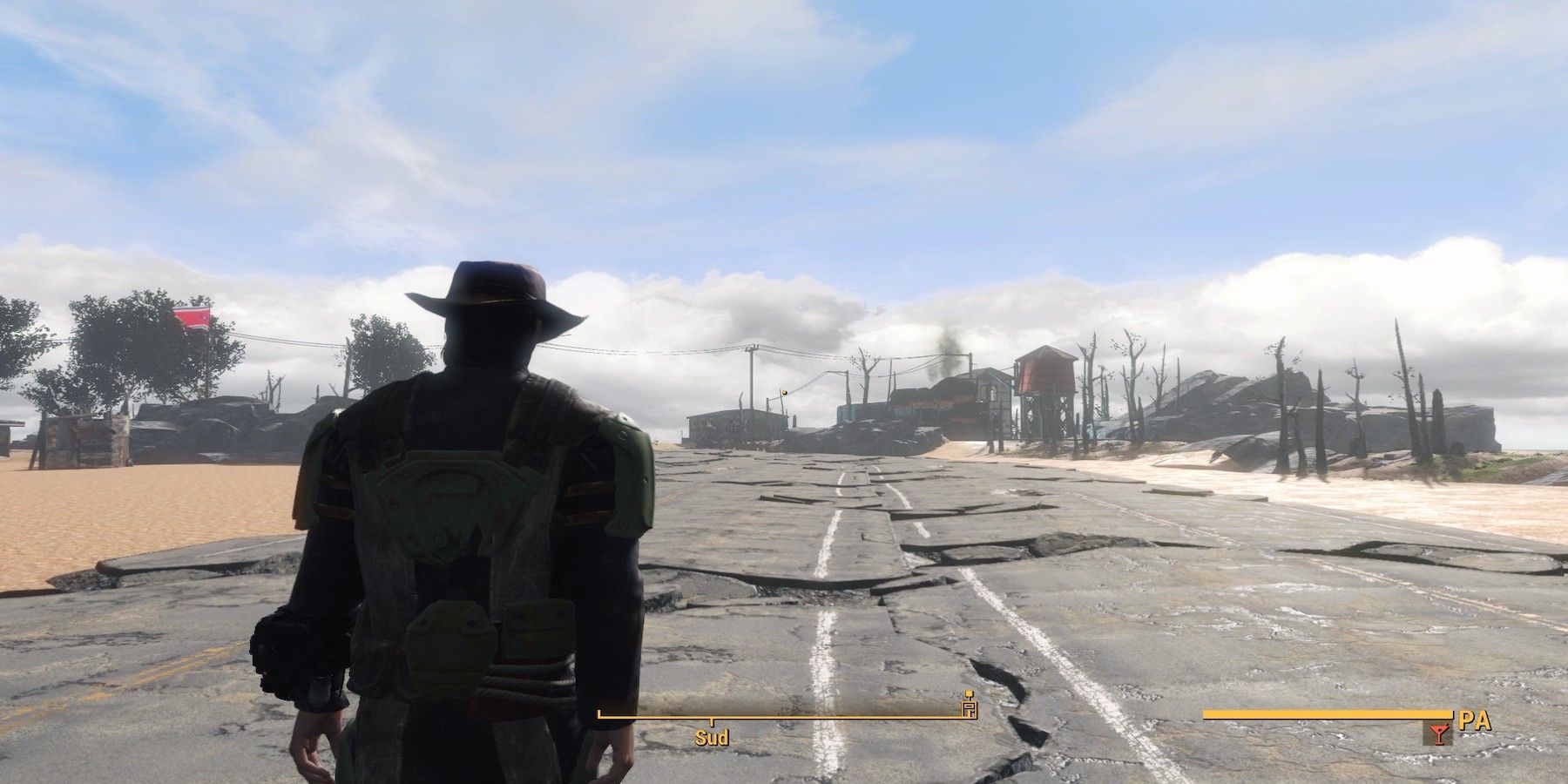Fallout Nuevo Mexico wasteland player