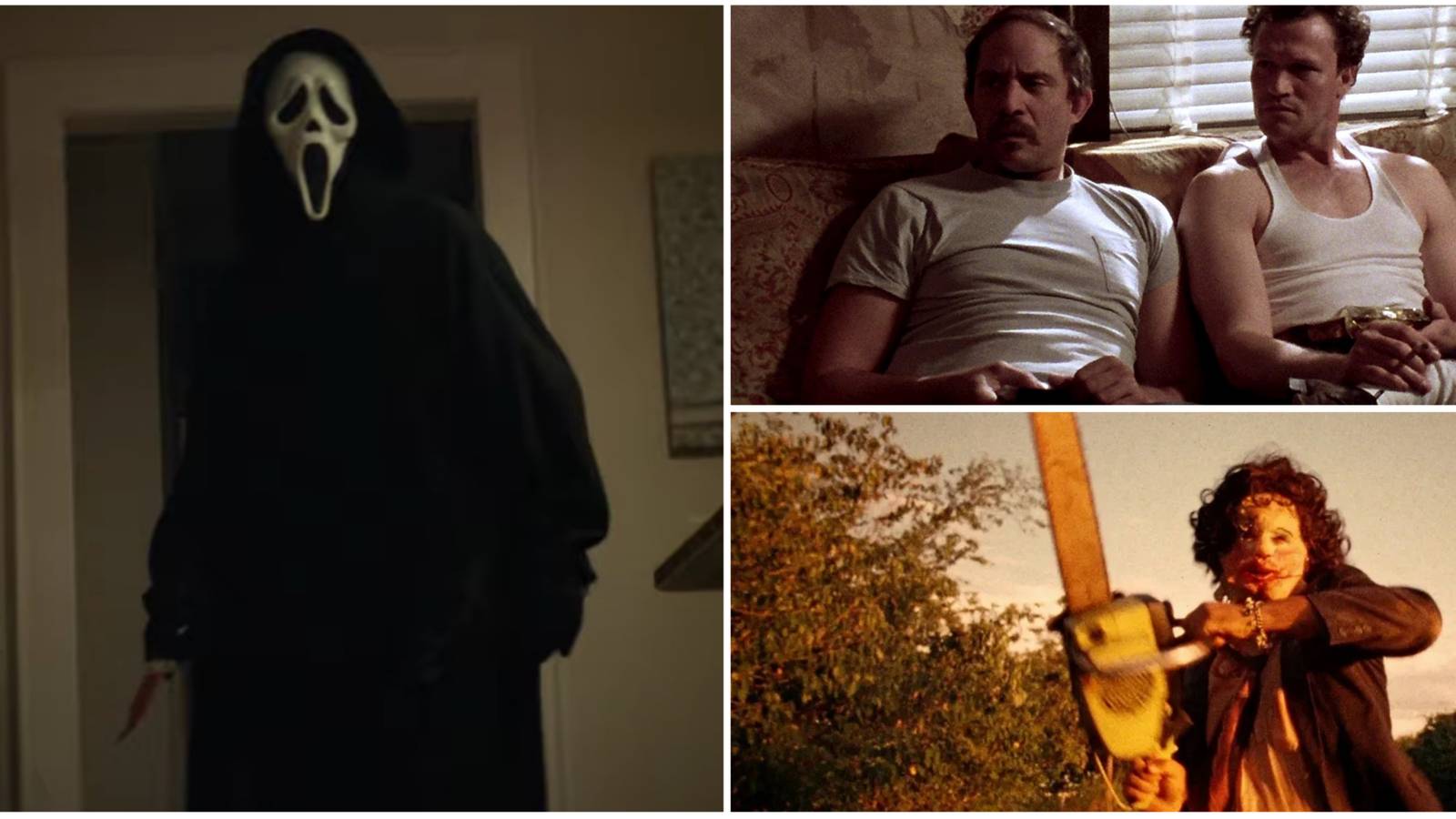 Slasher Villains Real Killers- Scream Henry: Portrait of a Serial Killer The Texas Chainsaw Massacre