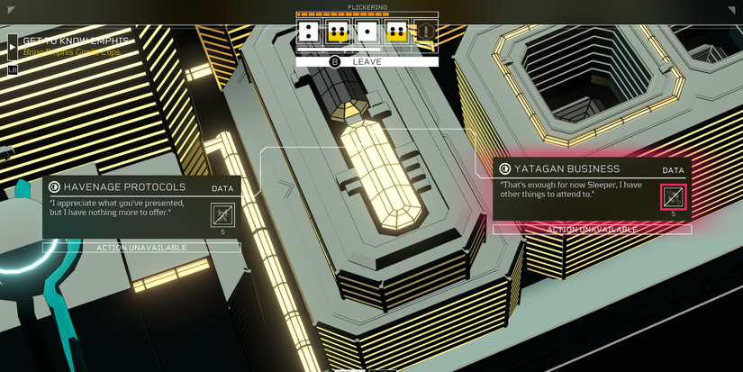 Castor's Table in Citizen Sleeper