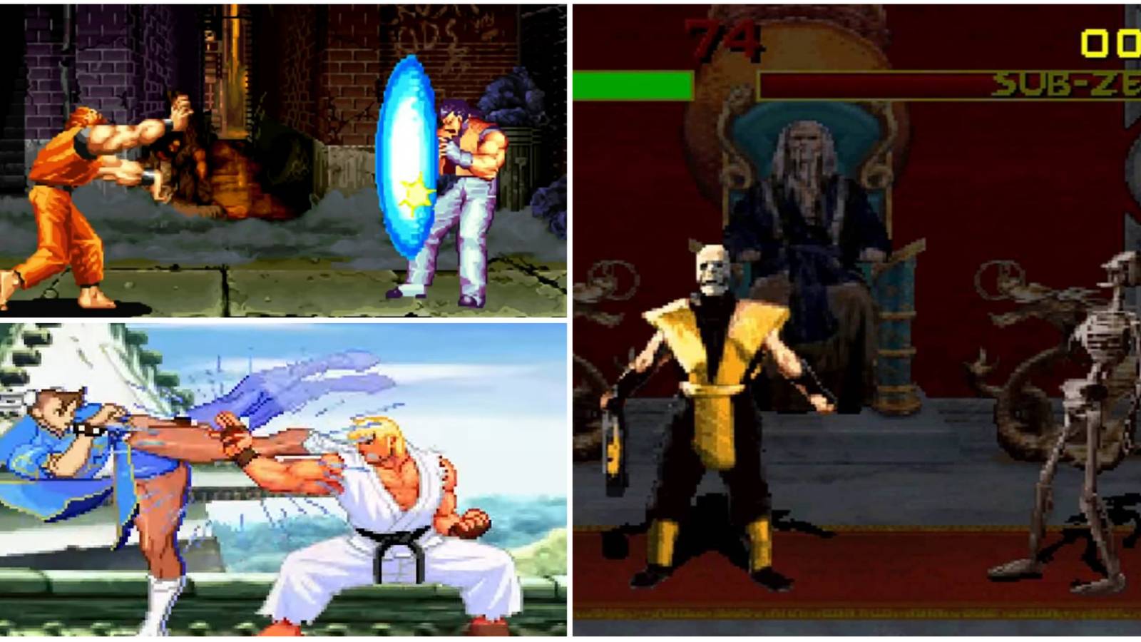 Famous Fighting Game Techniques- Super Moves Parries Fatalities