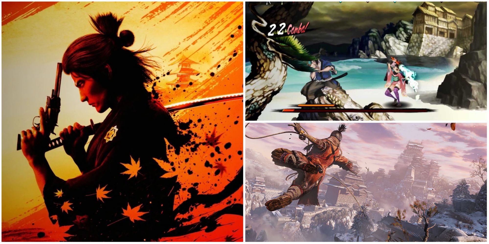 Ishin-Like Games- Like a Dragon: Ishin, Muramasa: The Demon Blade, Sekiro: Shadows Die Twice
