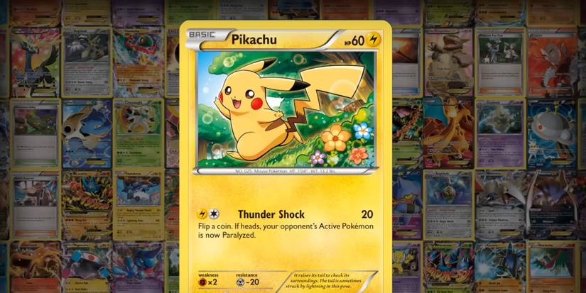 A Pikachu in Pokemon TCG