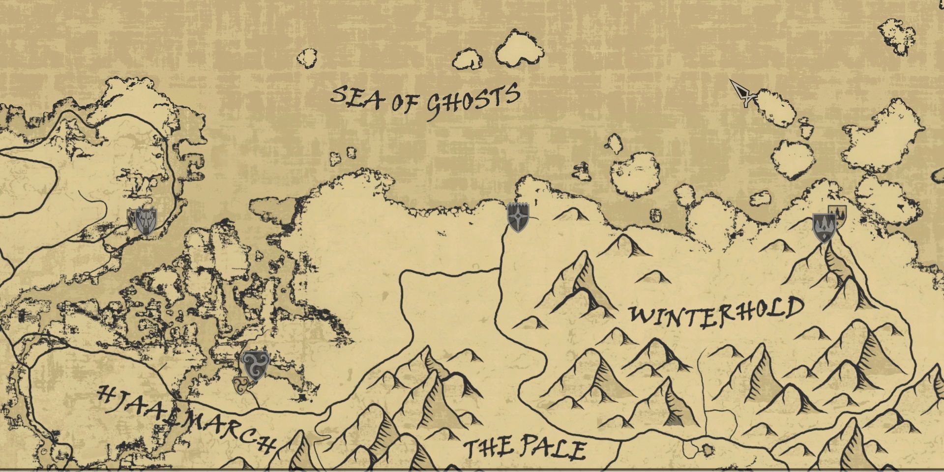 A screenshot of the mod a quality world map