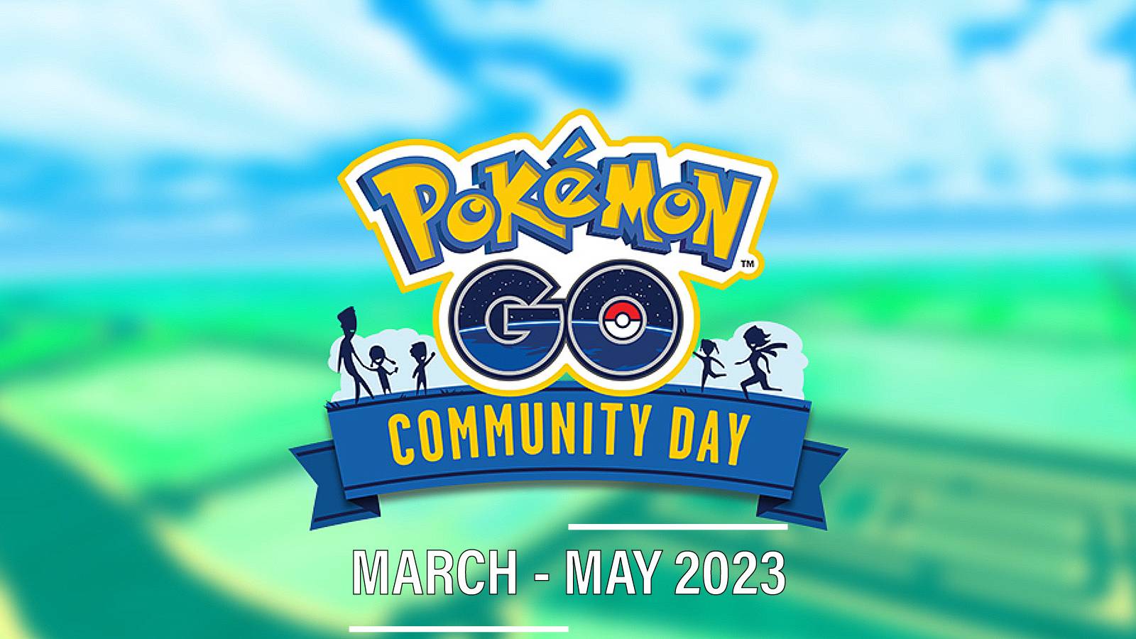 Pokemon GO March to May 2023 Community Days