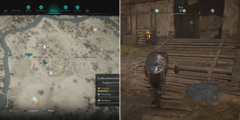 ac valhalla tamworth fortress location