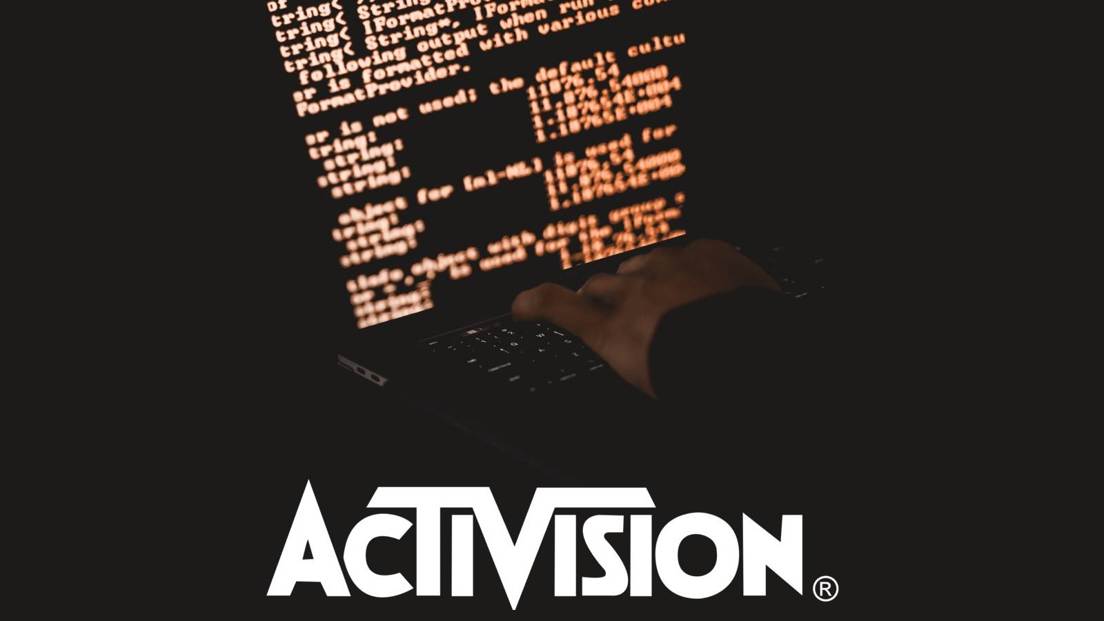 Activision logo laptop hack Shora Shimazaki