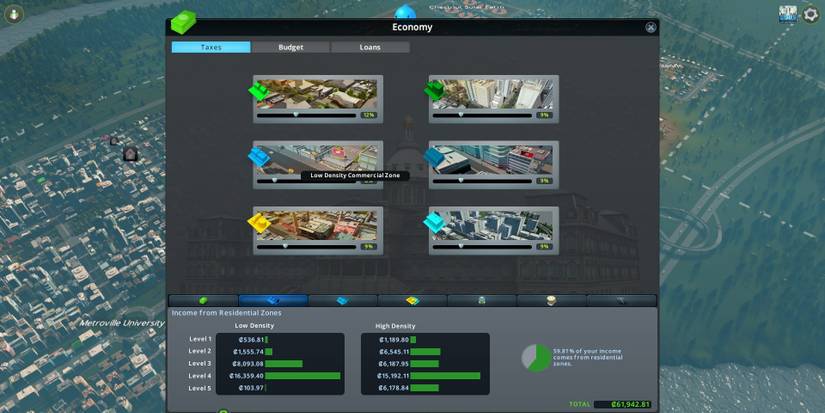 Cities: Skylines Adjusting Taxes