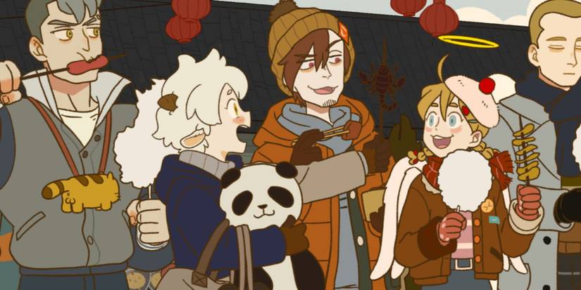 screenshot from the anime all saints street