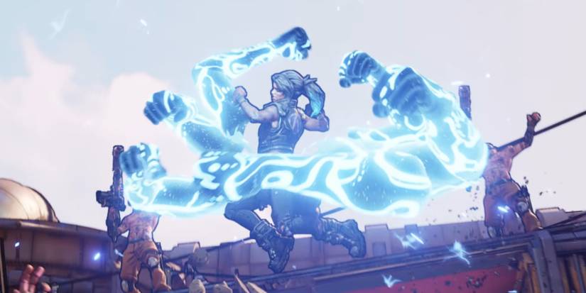 Amara fighting bandits