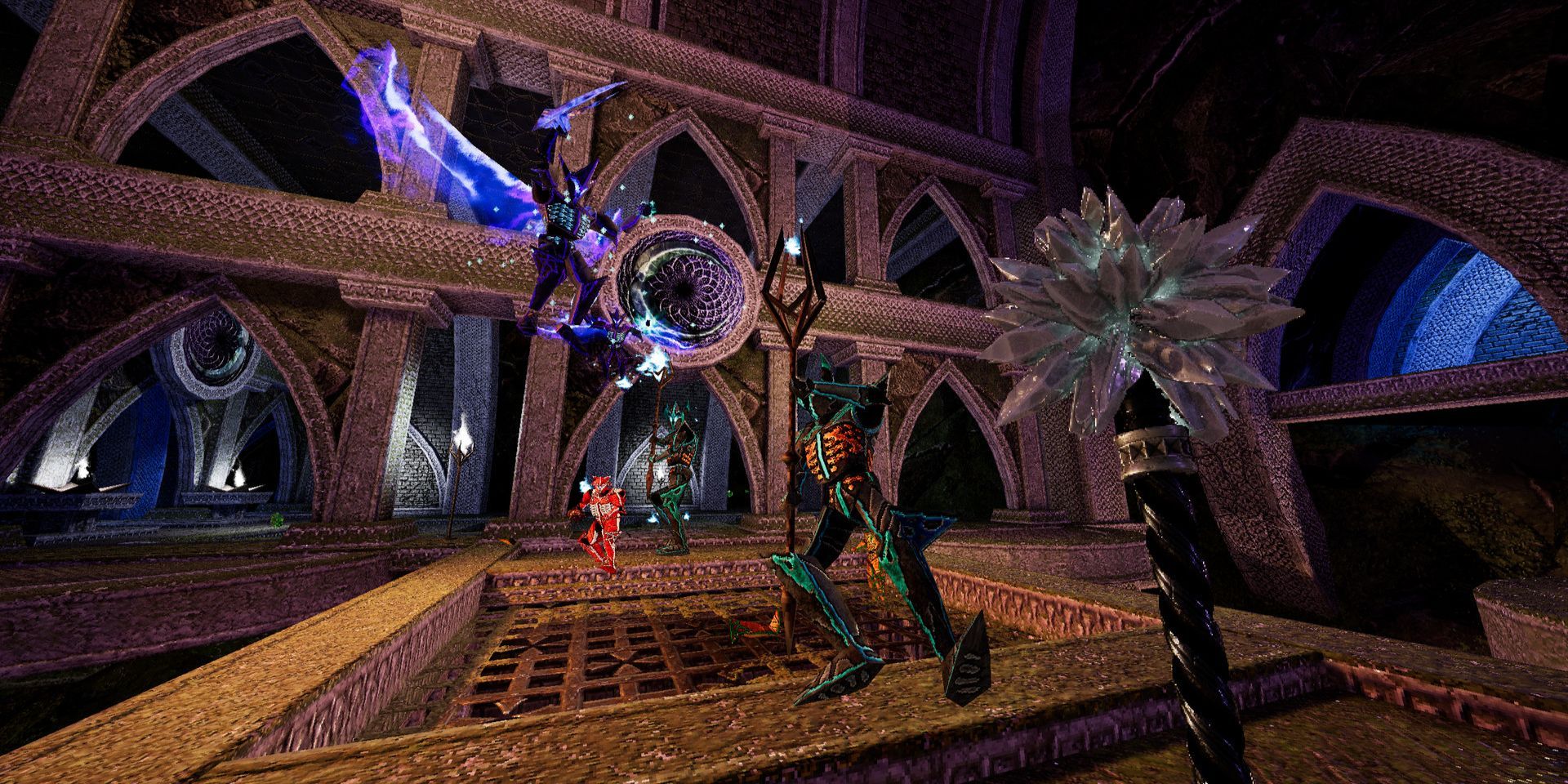 A screenshot from AMID EVIL
