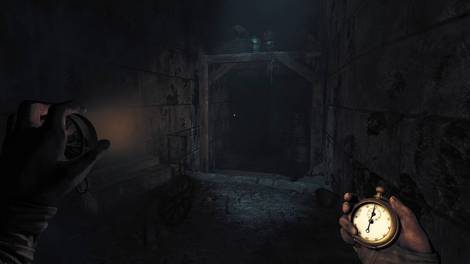 amnesia the bunker dark tunnel