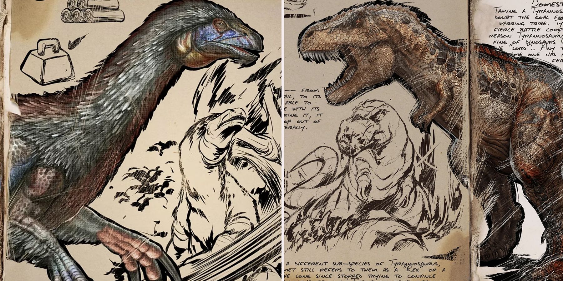 ark survival evolved dinosaurs dyimg from hunger