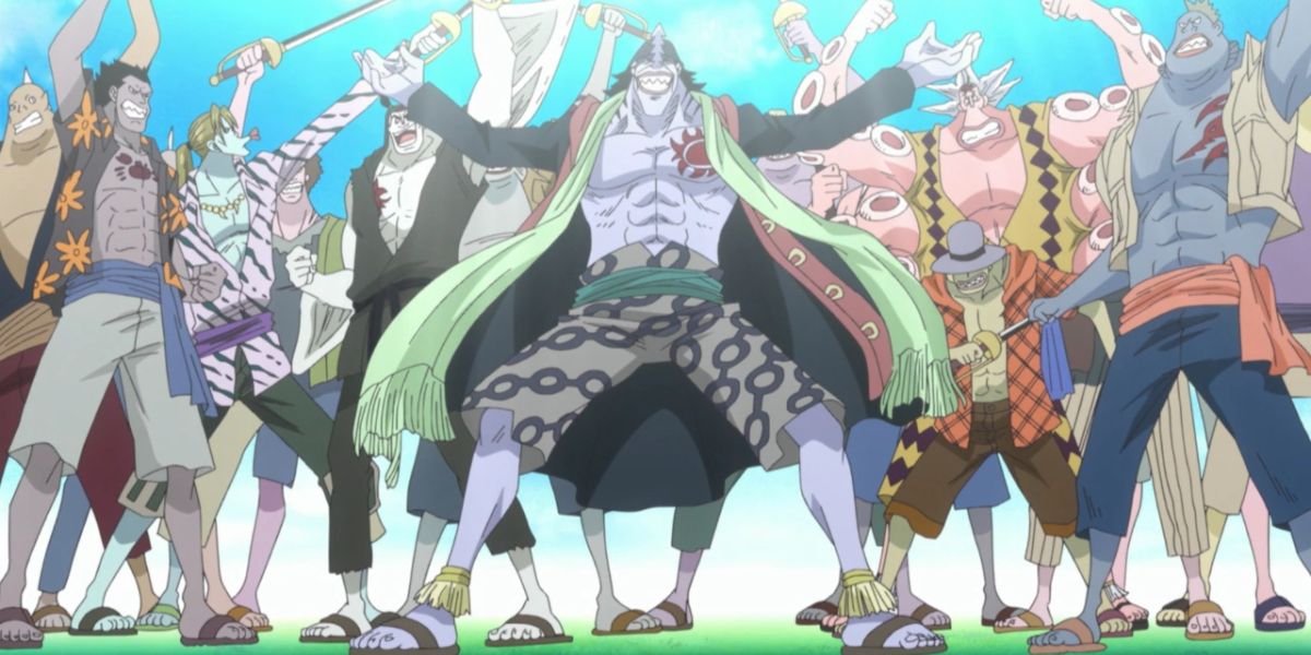 Every Pirate Crew With Fish-Men In One Piece