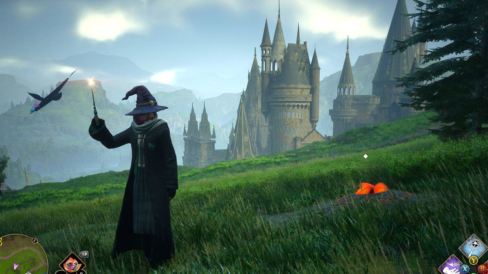 Ashwinder Eggs near Hogwarts in Hogwarts Legacy