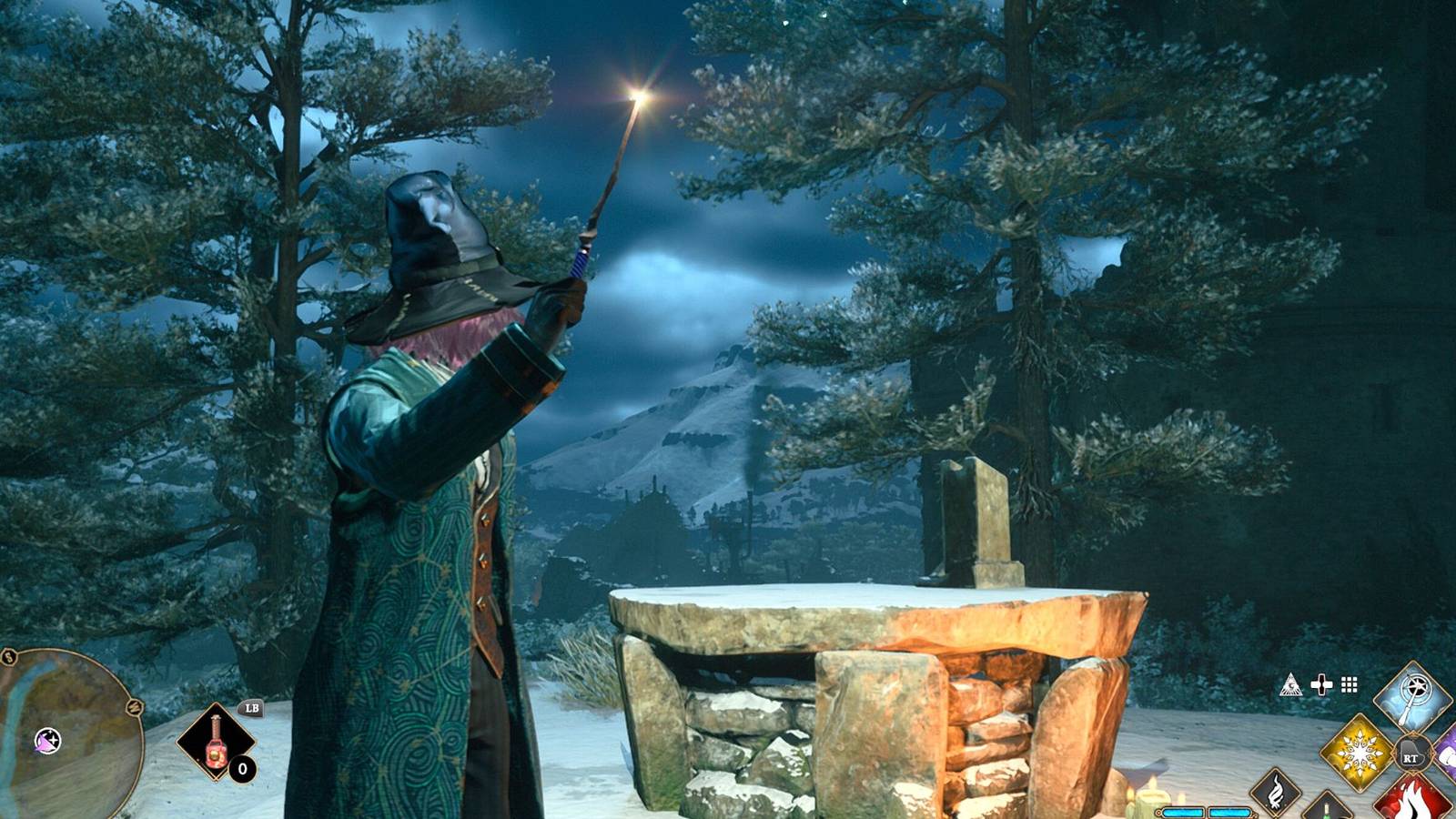 Astronomy table location North Ford Bog Hogwarts Legacy