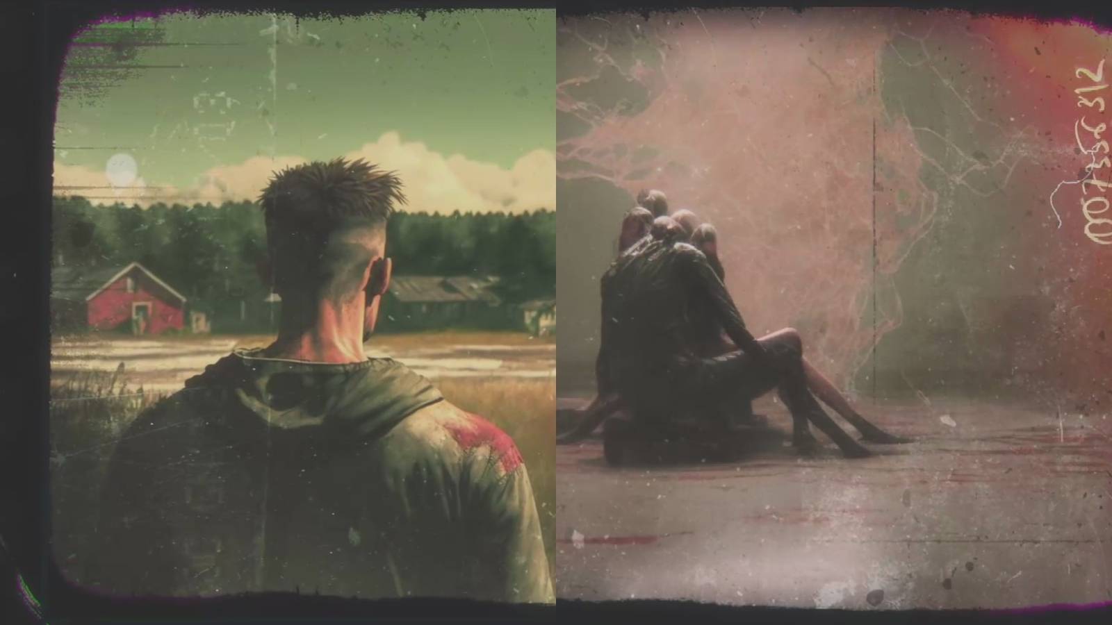 Shots from the montages of both endings of Atomic Heart