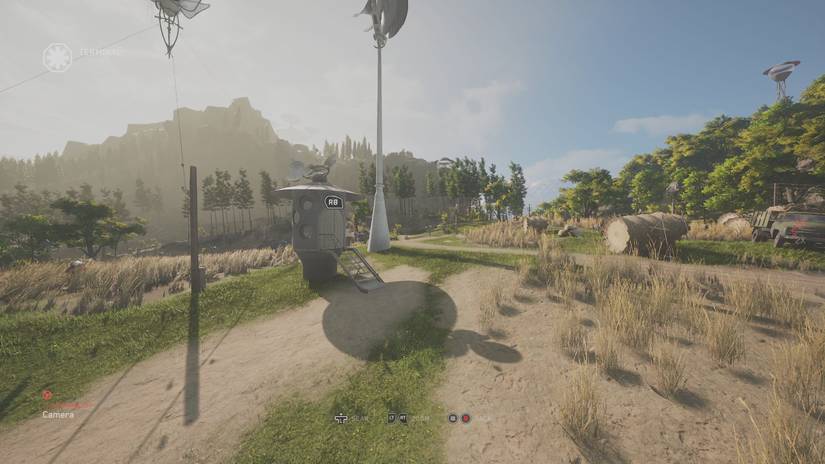 a HAWK station seen through the eyes of a camera