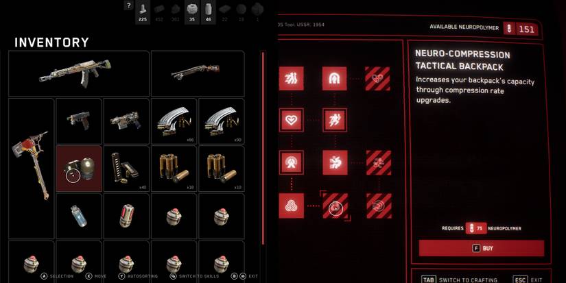 Atomic Heart Neruo Compression Tactical Backpack Ability