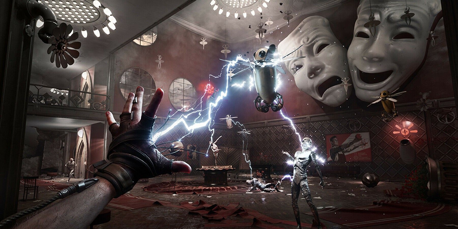 atomic heart P-3 shoots electricity