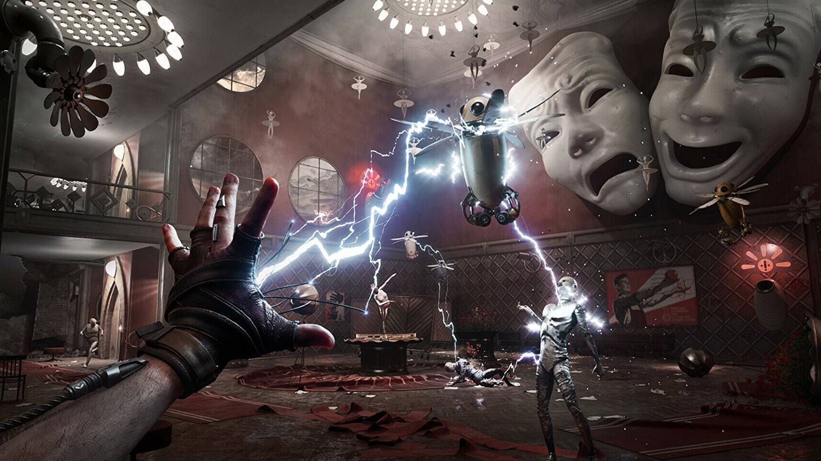 atomic heart P-3 shoots electricity