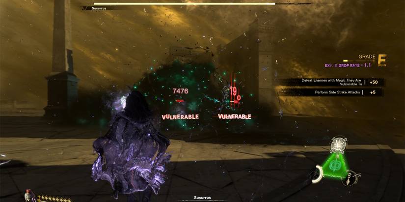 attacking enemies with olas magic in forspoken