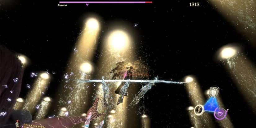 attacking susurrus with prav magic in forspoken