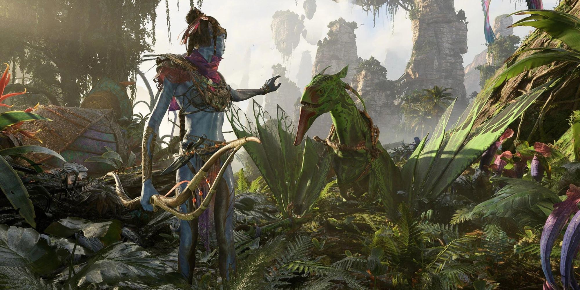 Na'Vi character in Avatar Frontiers of Pandora