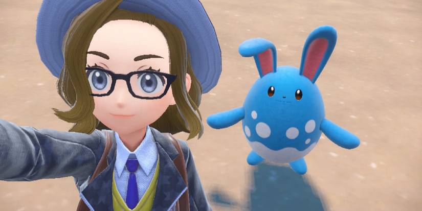 azumarill trainer pokemon scarlet violet