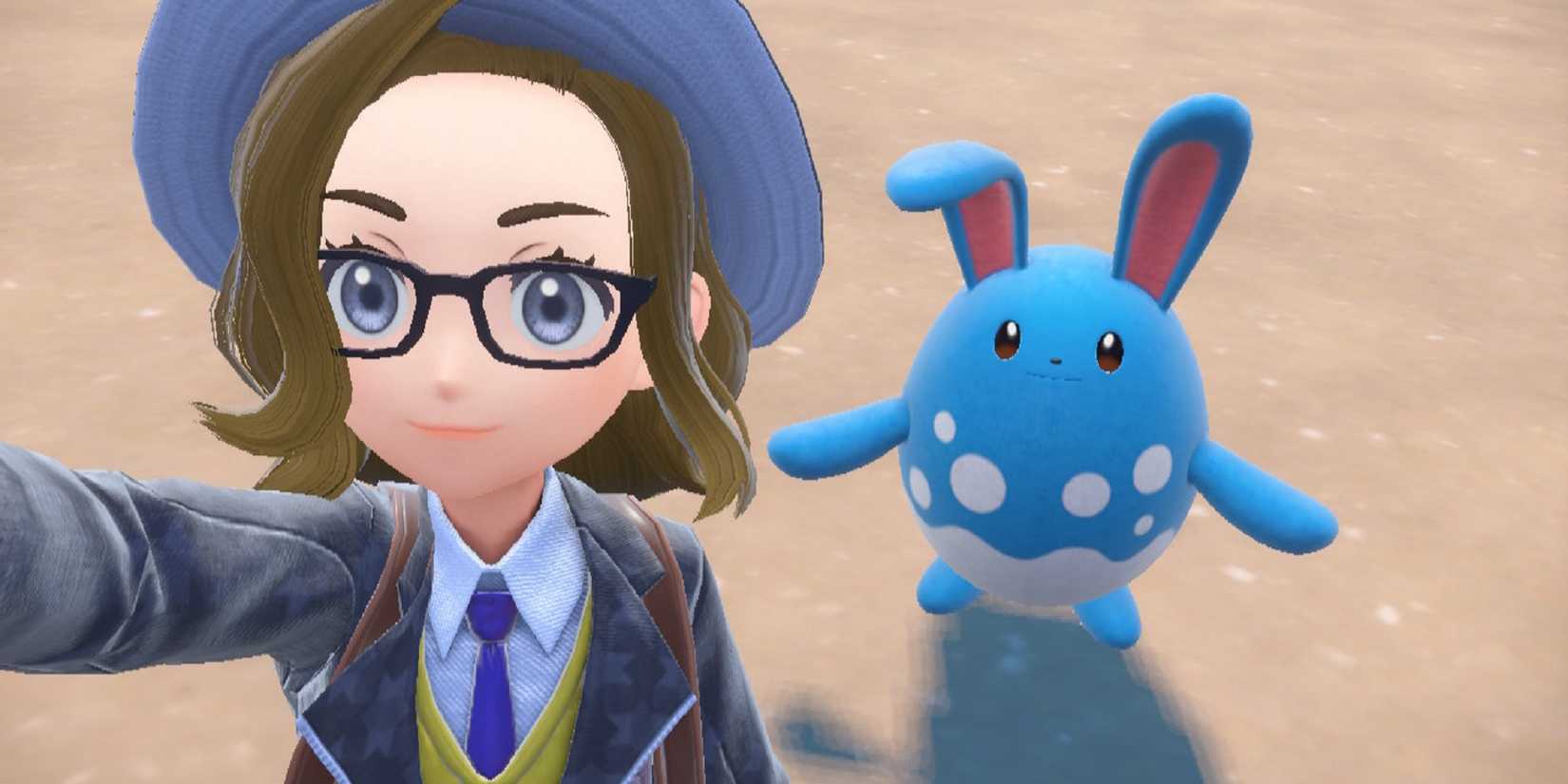 azumarill trainer pokemon scarlet violet