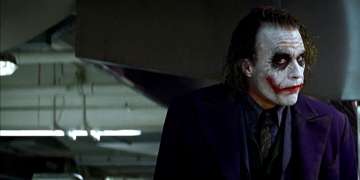 Heath Ledger's Joker in The Dark Knight