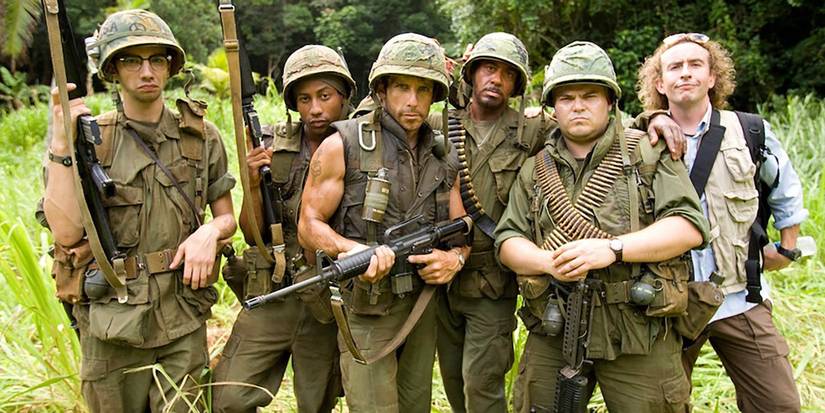The Cast Of Tropic Thunder