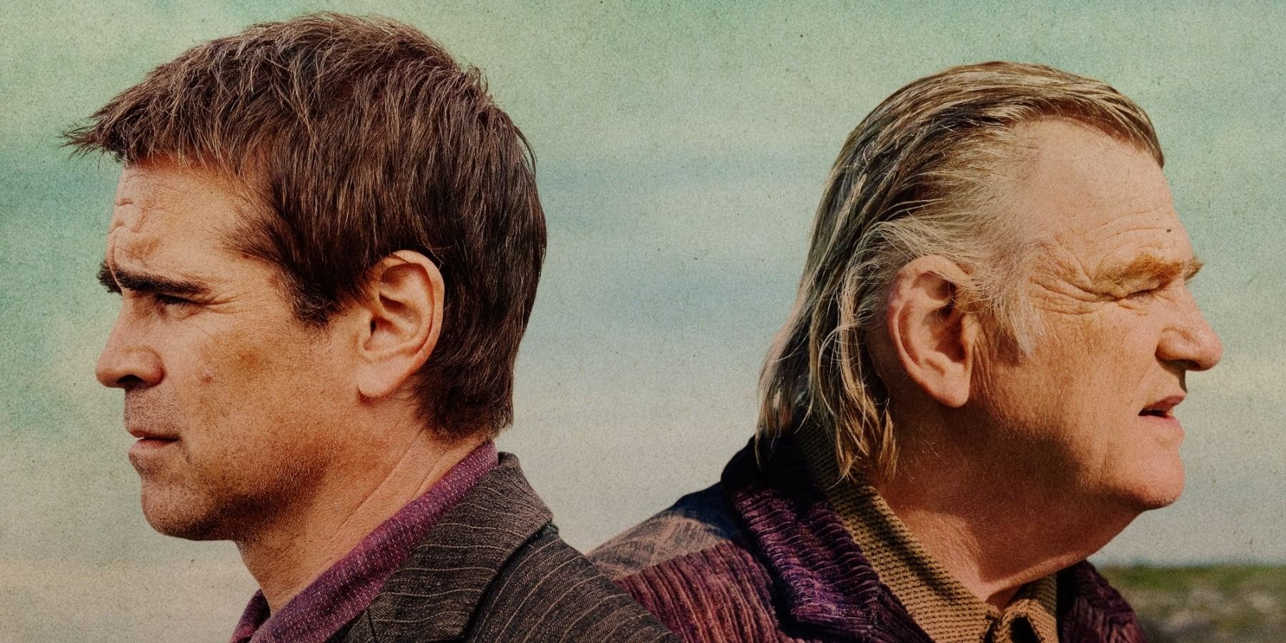 Colin Farrell and Brendan Gleeson in The Banshees of Inisherin poster