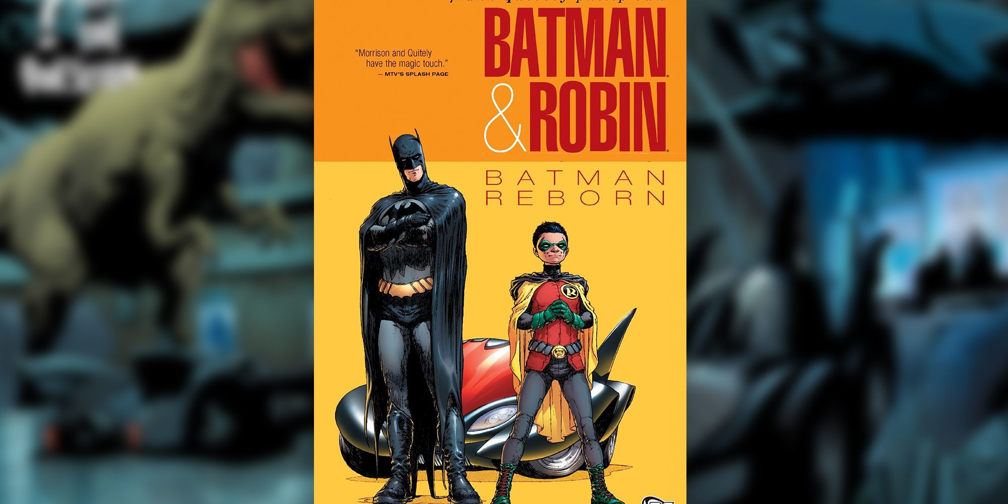 Batman And Robin Batman Reborn Cover