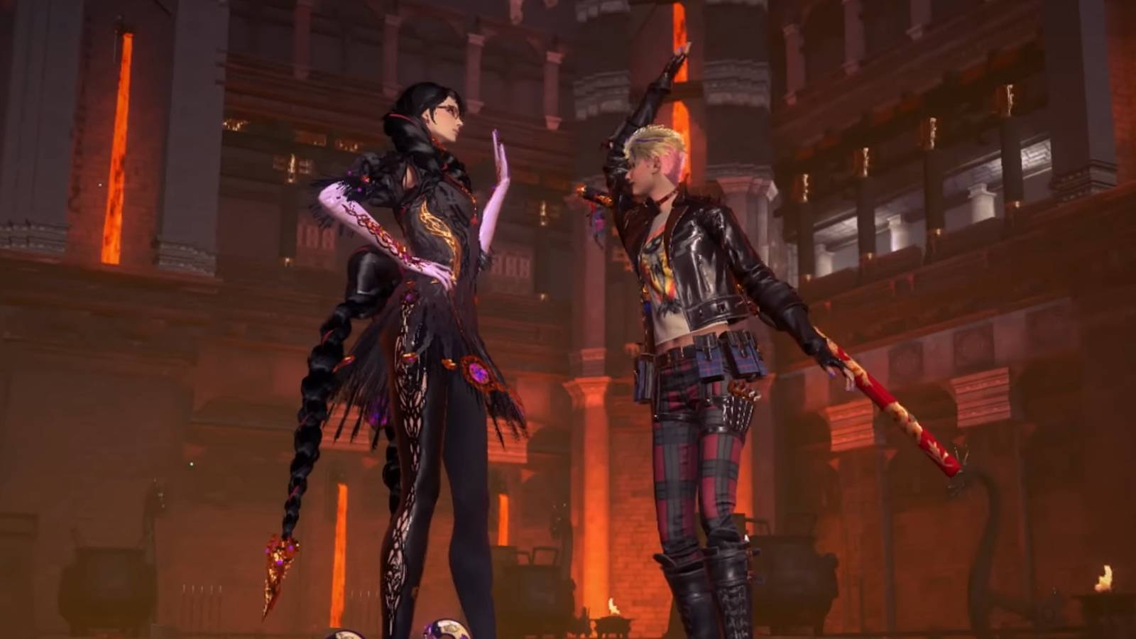 bayonetta 3 overview trailer switch cereza viola