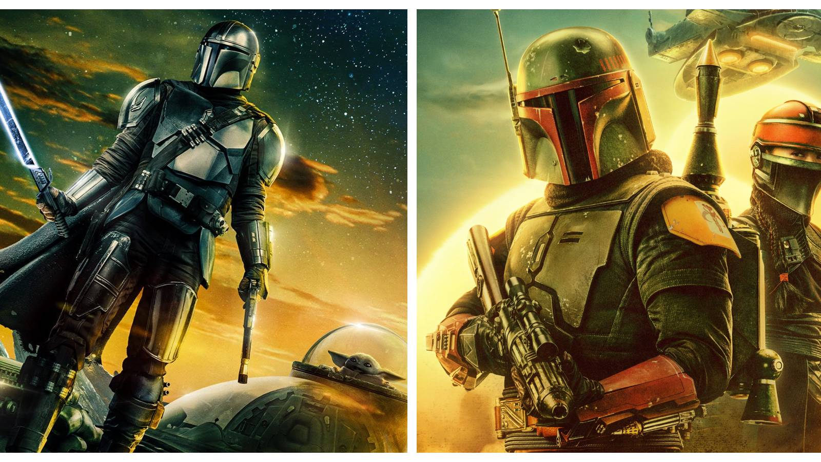 The Mandalorian Season 3 Book of Boba Fett Season 1