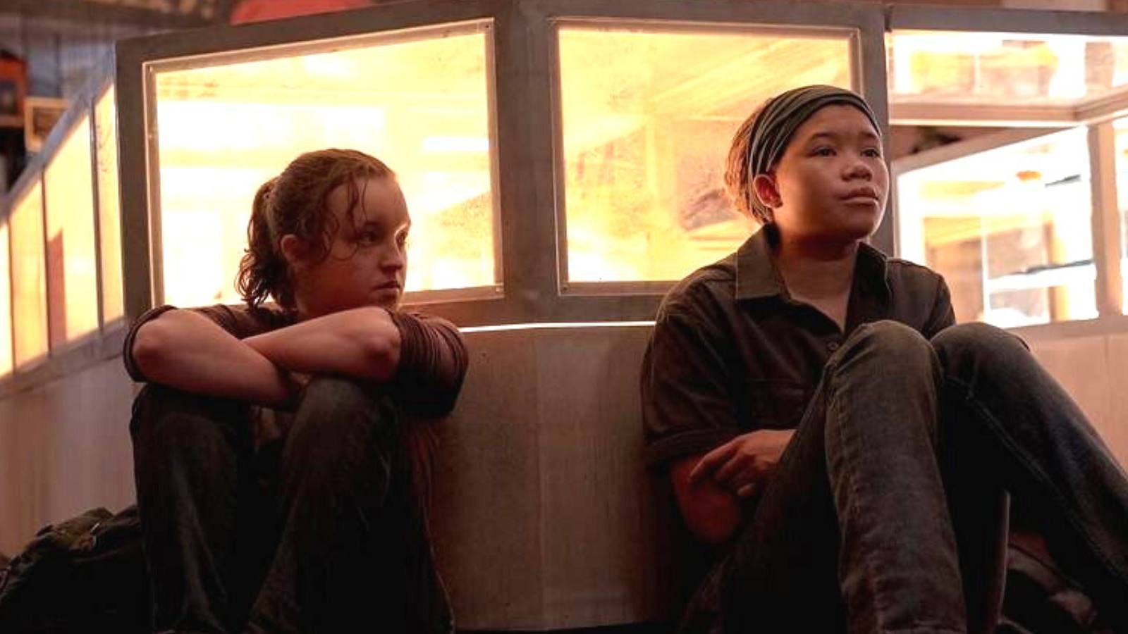 Ellie and Riley in The Last of Us.