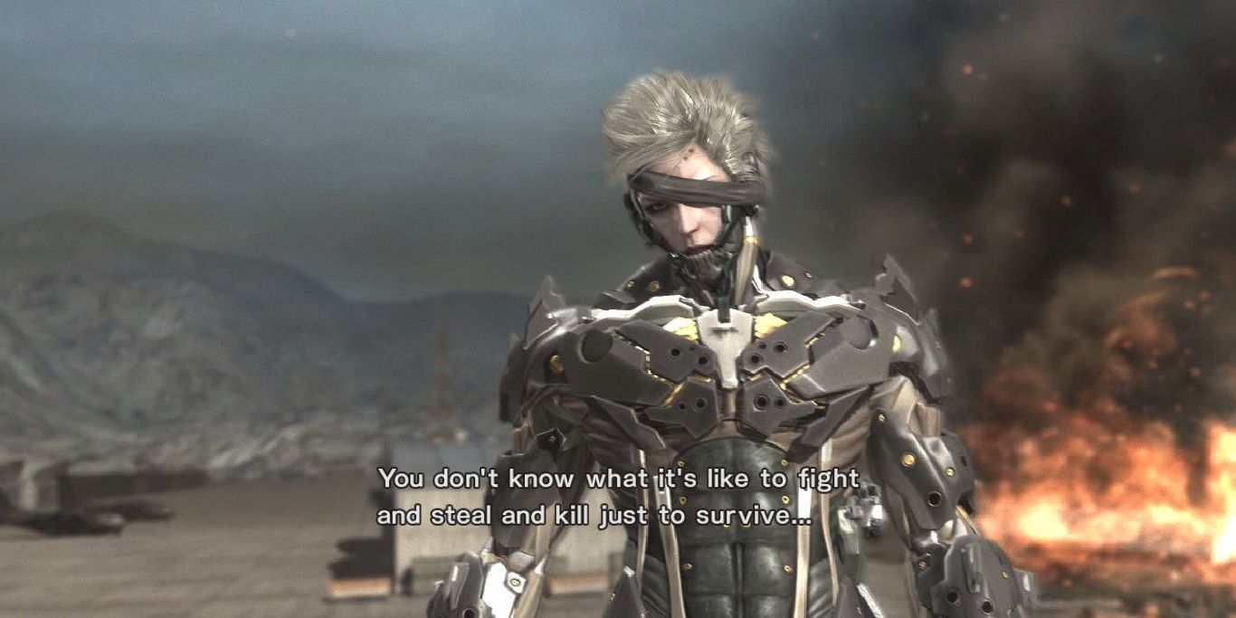 Best Metal Gear Cutscenes- MGR Raiden