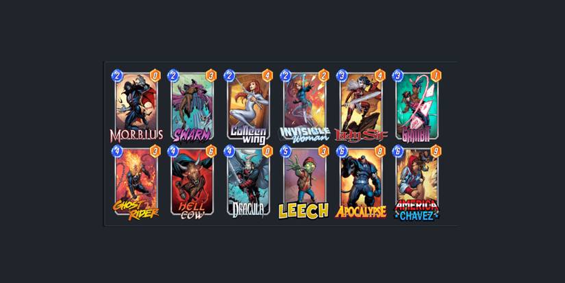 image showing the best pool 3 discard deck in marvel snap.