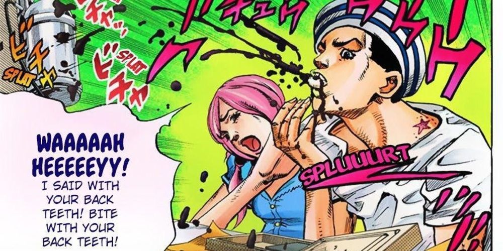 Black Sesame And Honey Dumplings in JoJo's Bizarre Adventure