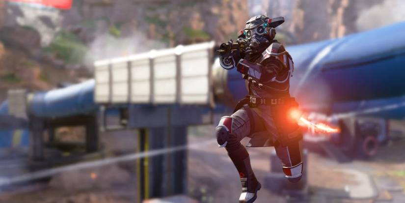 Bloodhound leaping to combat