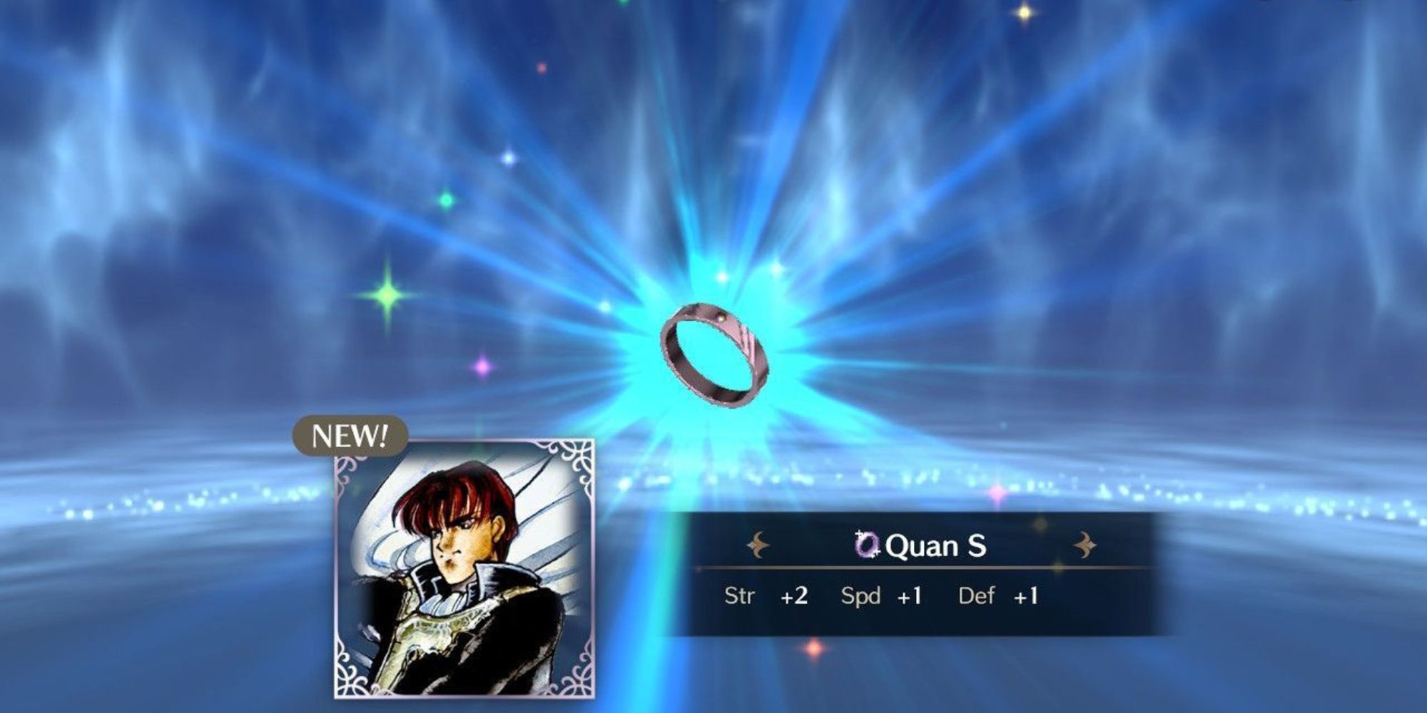 A player unlocking Quan S in Fire Emblem Engage