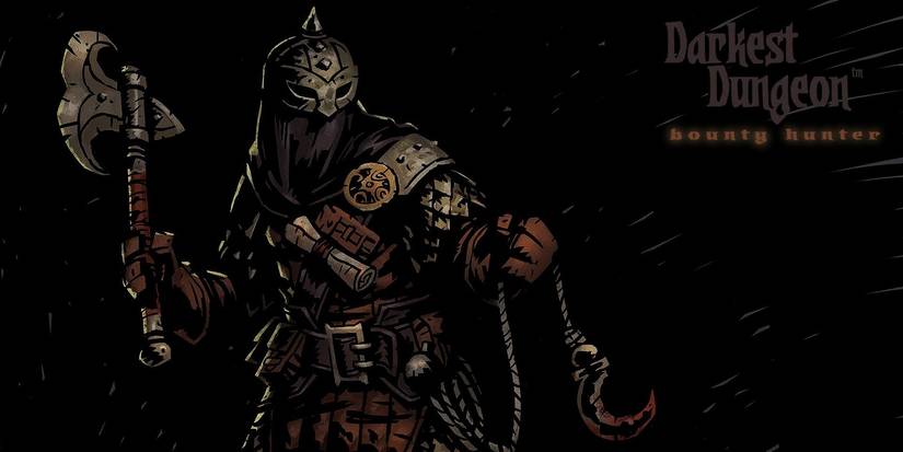 Red Hook Studio's official wallpaper for Darkest Dungeon's Bounty Hunter