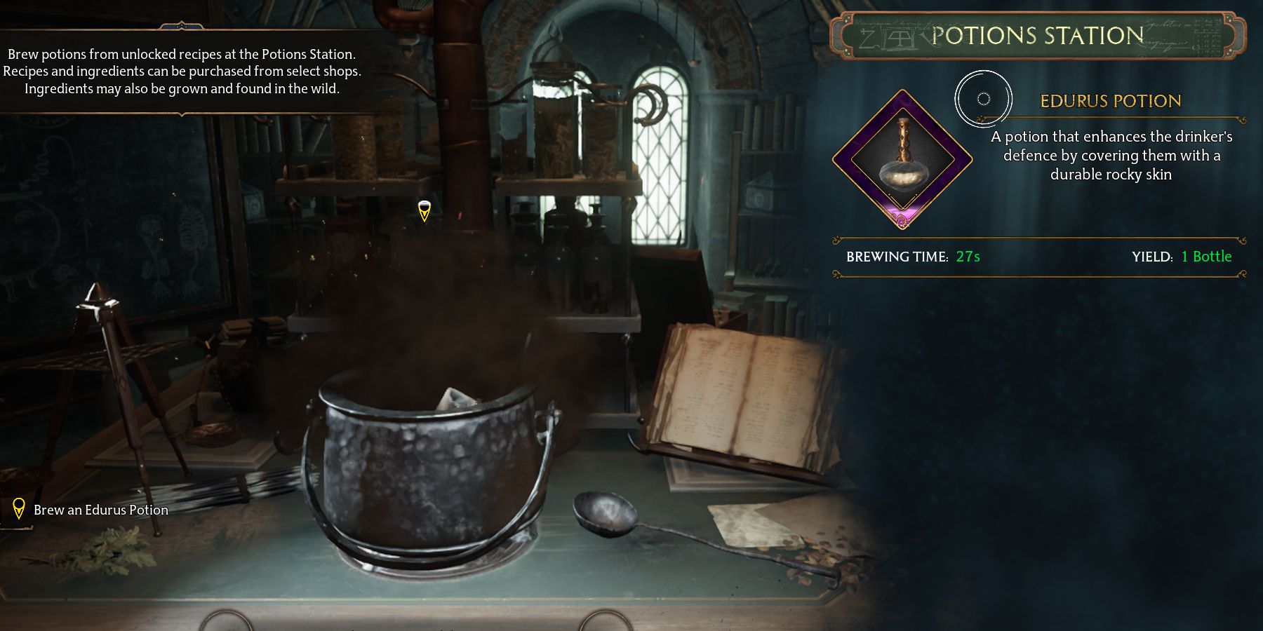 Hogwarts Legacy: Mastering Potions in Hogwarts Legacy: A Guide