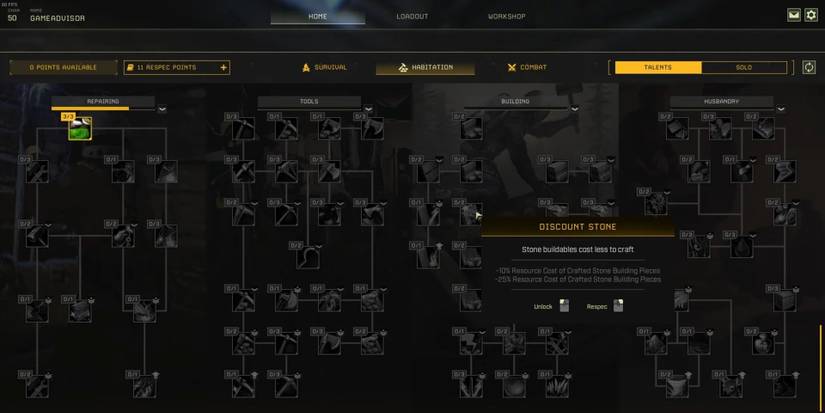 Icarus Bulding Talent